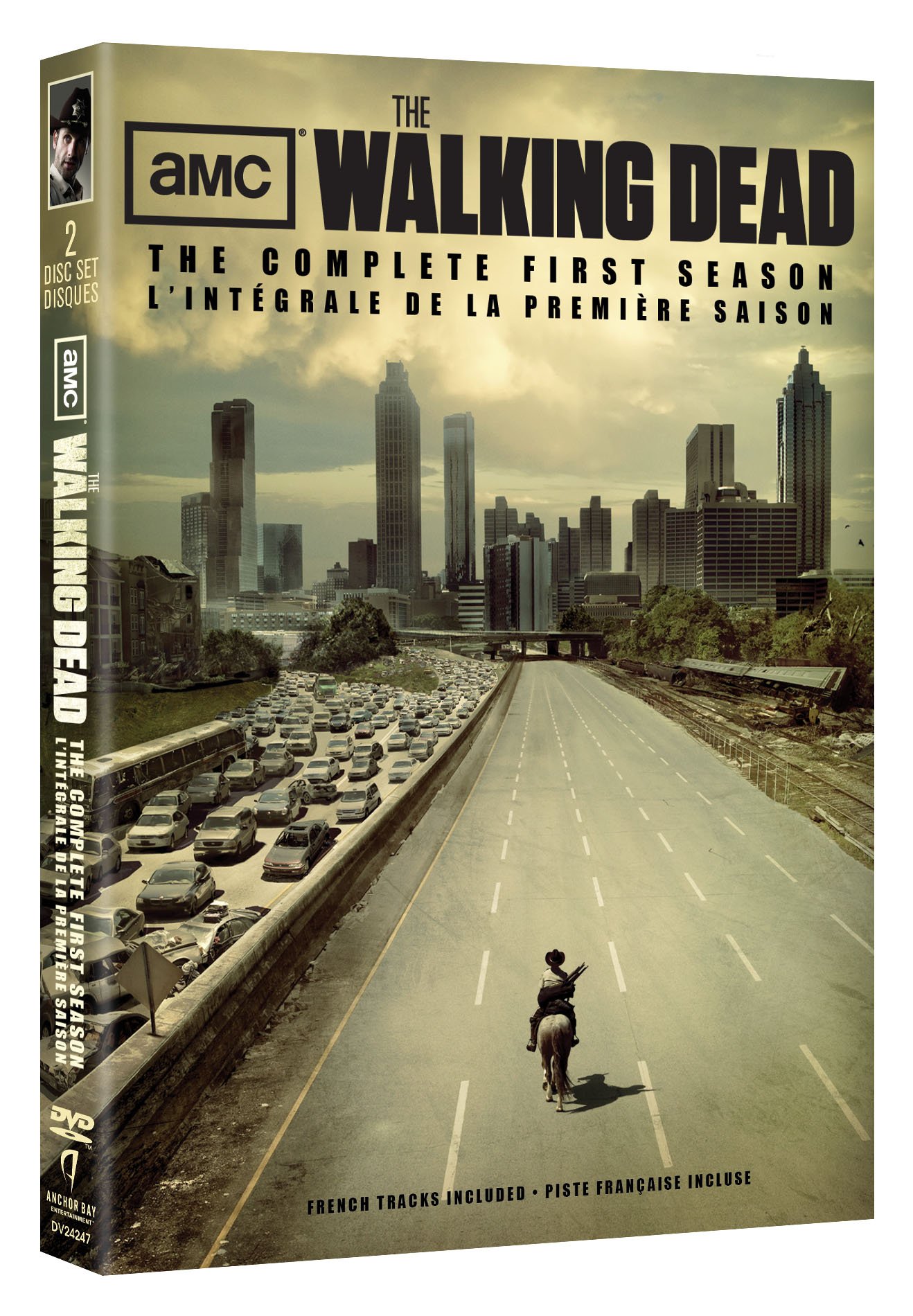 The Walking Dead: Season 1 DVD - Complete First Season of AMC's Hit Zombie TV Show | Perfect for Horror Fans & Post-Apocalypse Story Lovers | Great for Movie Nights, Halloween Parties & Zombie-Themed Events
