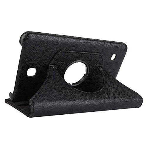 360-Degree Rotating Protective Case with Stand for Samsung Galaxy Tab 4 7-Inch - Black | Perfect for Home, Office & Travel Use (SFLY-TAB4-7-360-BLK)