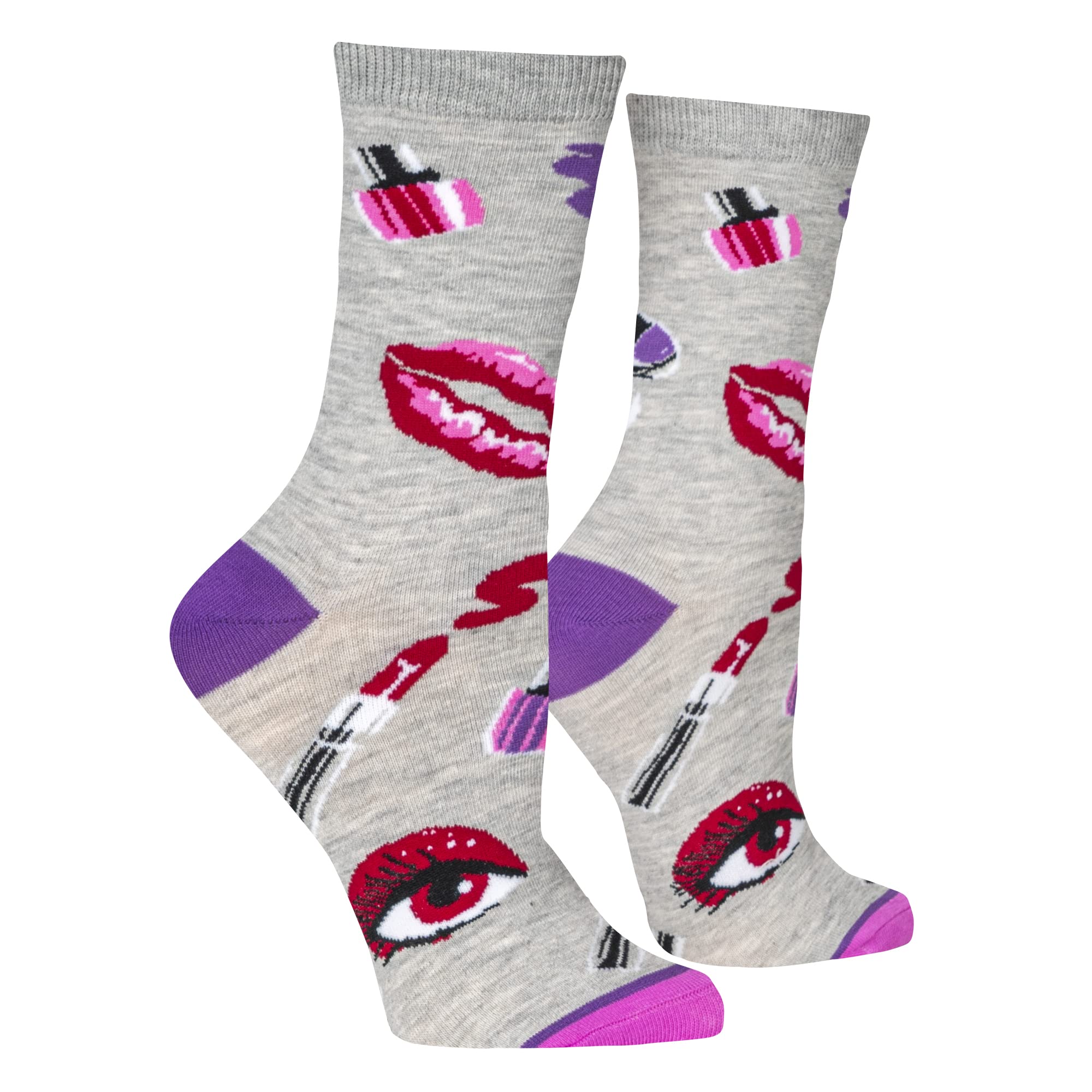 Crazy Socks for Women - Unique Graphic Crew Socks with Cute, Funny & Cool Designs - Perfect for Gifts, Costumes & Everyday Fashion