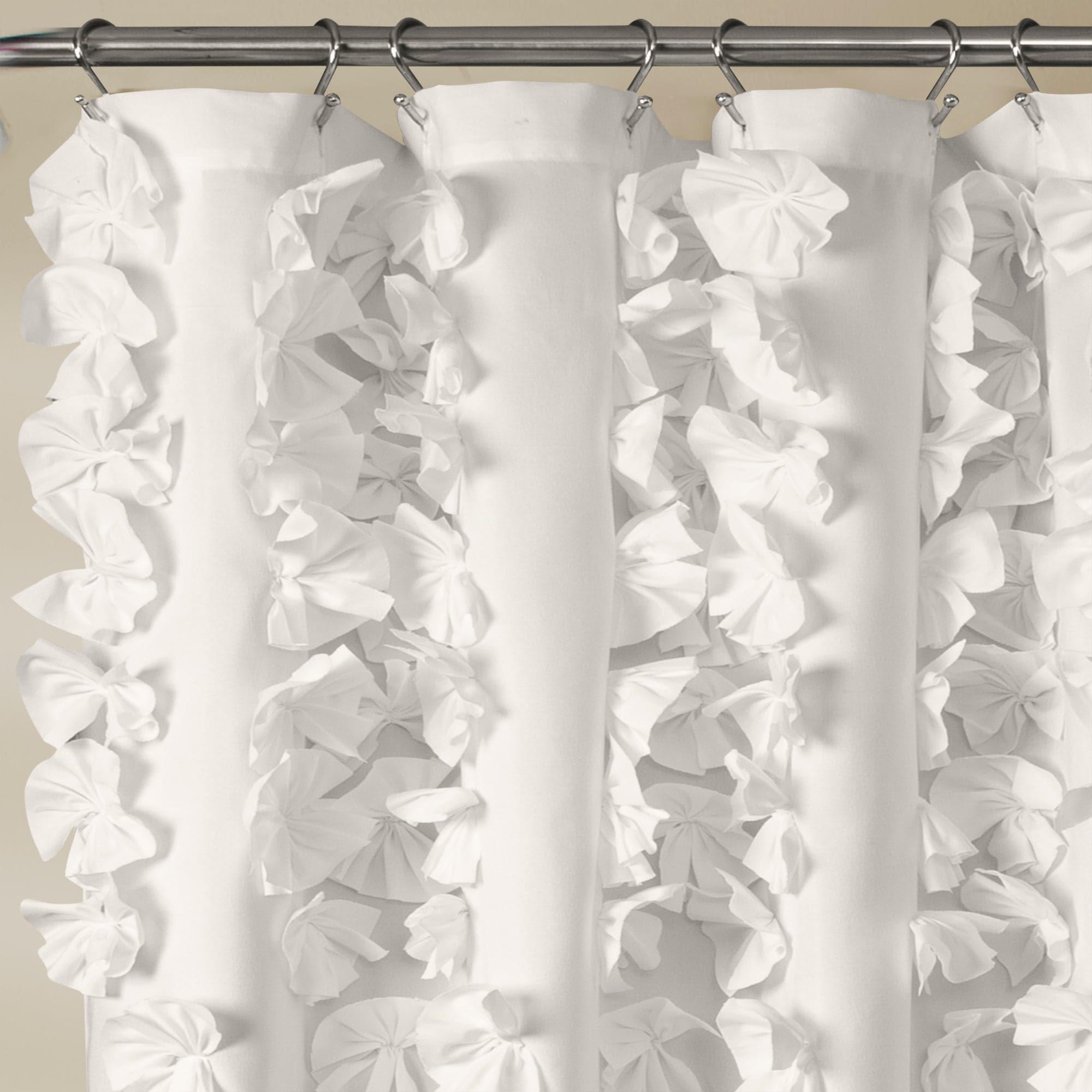 Riley Waterproof Shower Curtain - Elegant Bathroom Decor for Modern Homes | Perfect for Bathrooms, Dorms & Apartments