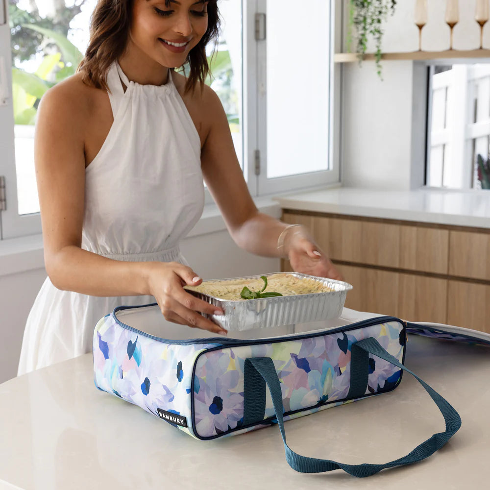 Ambrosia Insulated Food Carrier by Bambury – Premium Leak-Proof Lunch Bag for Work, School & Picnics – Keep Meals Hot or Cold for Hours