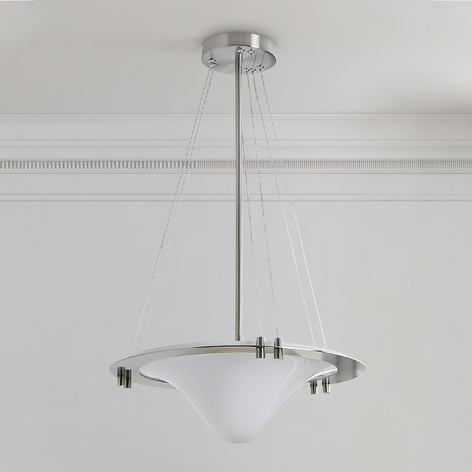 Modern Bento Pendant Light - Handcrafted Japanese Style Hanging Lamp for Dining Room, Kitchen Island, or Bedroom Lighting - Energy Efficient LED Ceiling Light Fixture with Warm White Glow