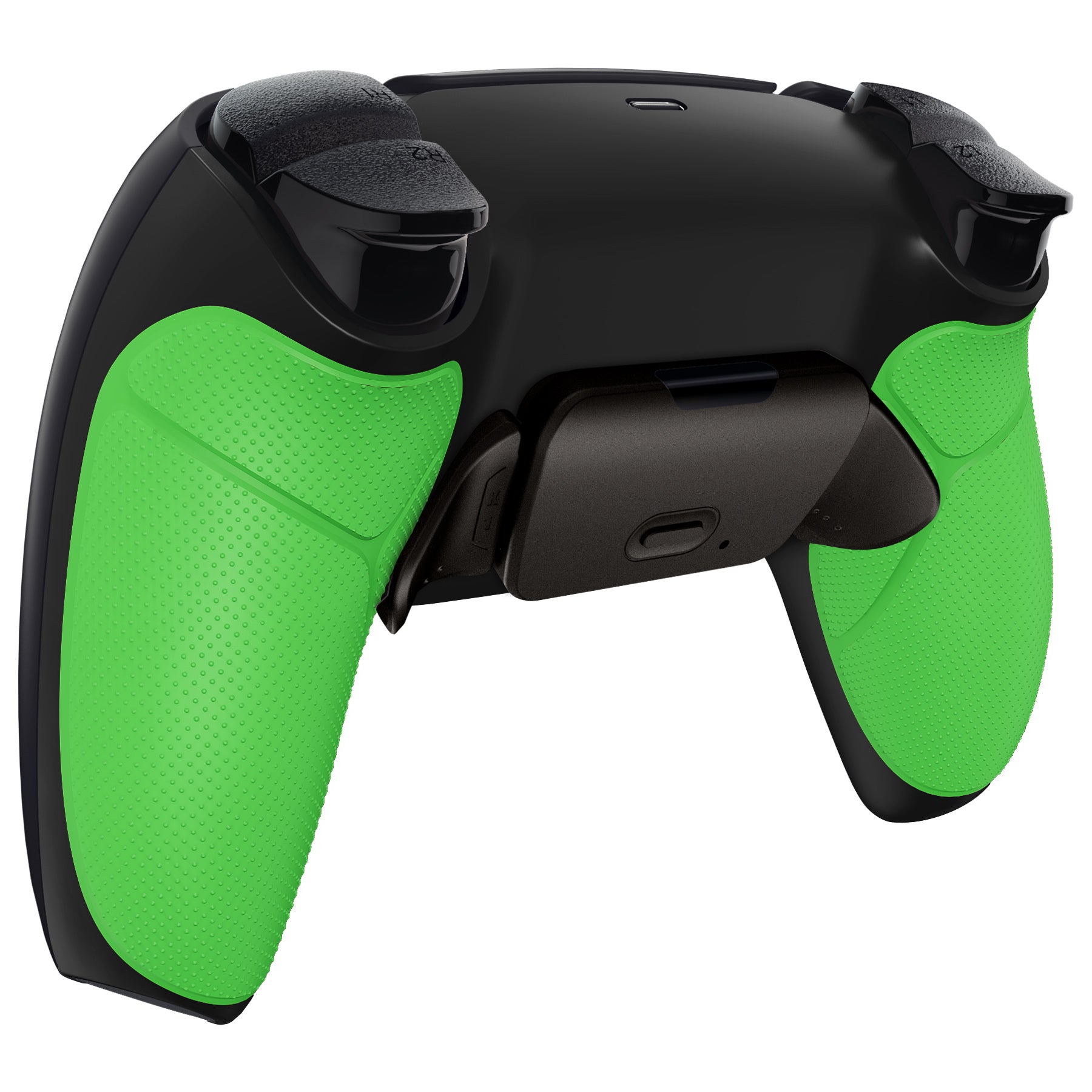 ExtremeRate Black Real Metal Buttons (RMB) RISE 2.0 Remap Kit for PS5 Controller BDM-010/020 - Rubberized Green (XPFJ7008) | Customizable Gaming Buttons for Enhanced PS5 Controller Performance | Perfect for Competitive Gaming & Professional Gamers