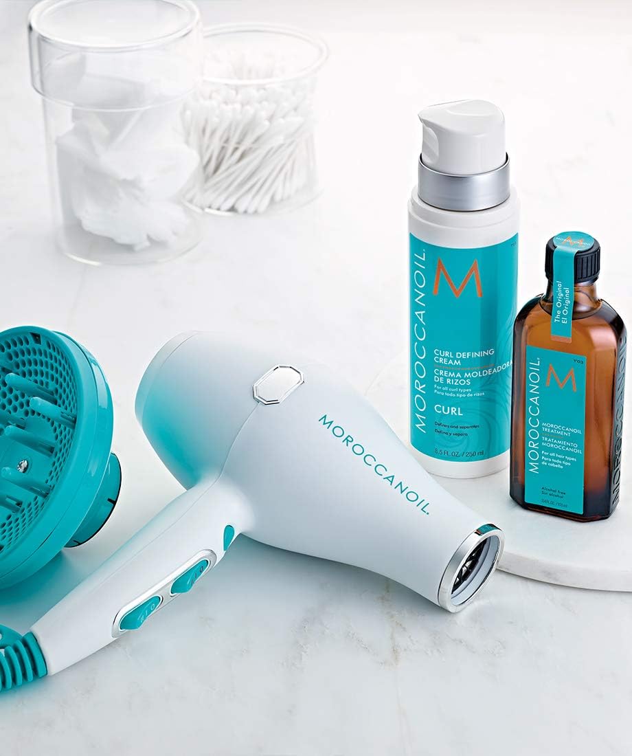 Moroccanoil Smart Styling Infrared Hair Dryer - Professional Salon Blow Dryer for Smooth, Shiny Hair - Perfect for Home & Salon Use, Travel-Friendly Hair Styling Tool