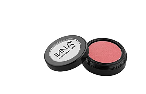Inna Cosmetics & Nature - 100% Natural Vegan Blush, Gluten Free, Paraben Free, Oil-Free Mineral Makeup, Cruelty-Free Made in Canada, 3g (Fantastic Rose) - Perfect for Daily Wear & Special Occasions