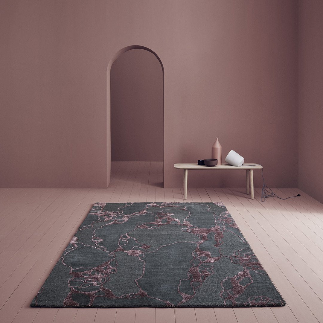 Linie Design Arco Rug - Premium Handmade Scandinavian Area Rug for Living Room, Bedroom & Dining Room - Soft & Durable Nordic Style Home Decor
