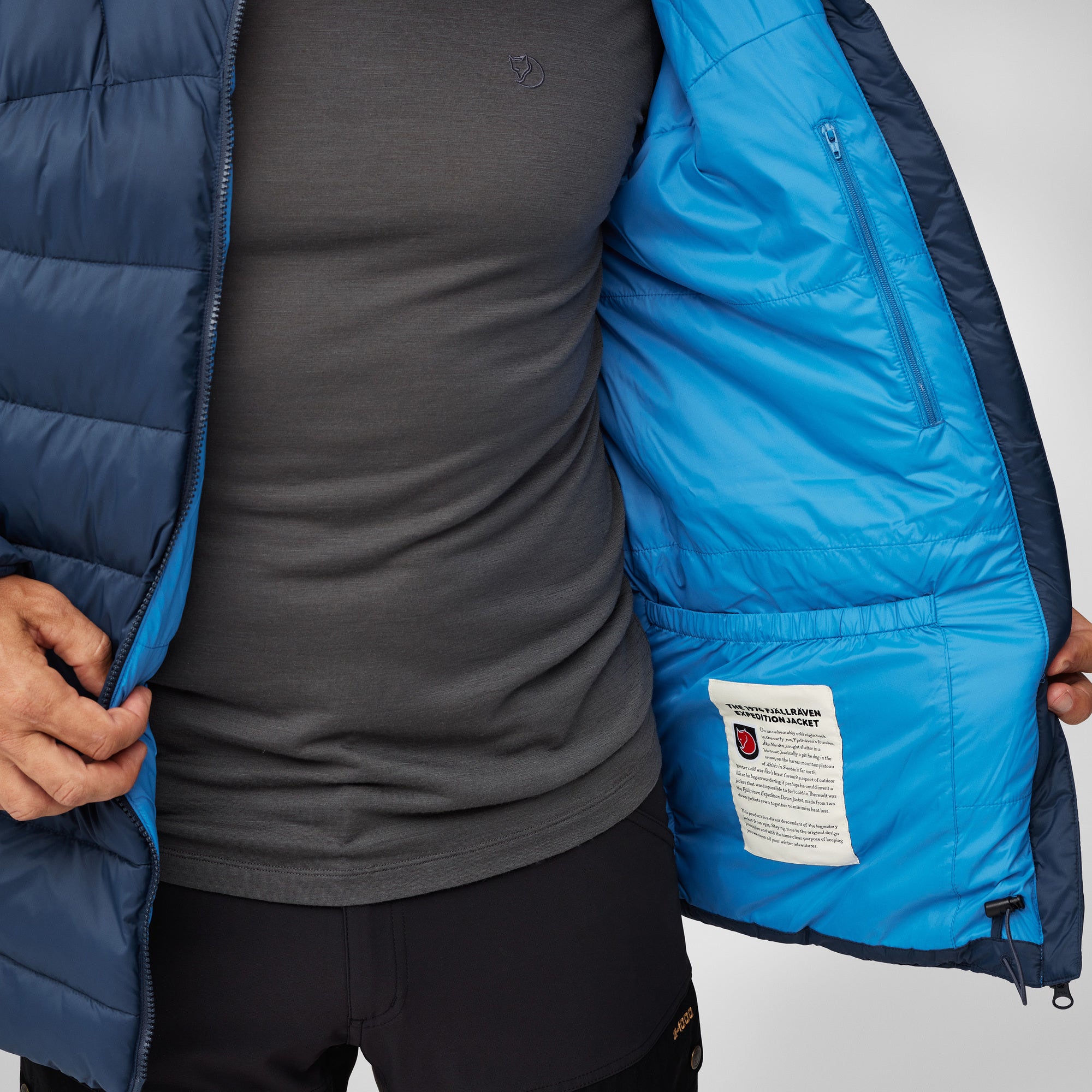 Fjallraven Expedition Mid Winter Jacket for Men - Waterproof Insulated Parka for Hiking, Camping & Cold Weather Adventures