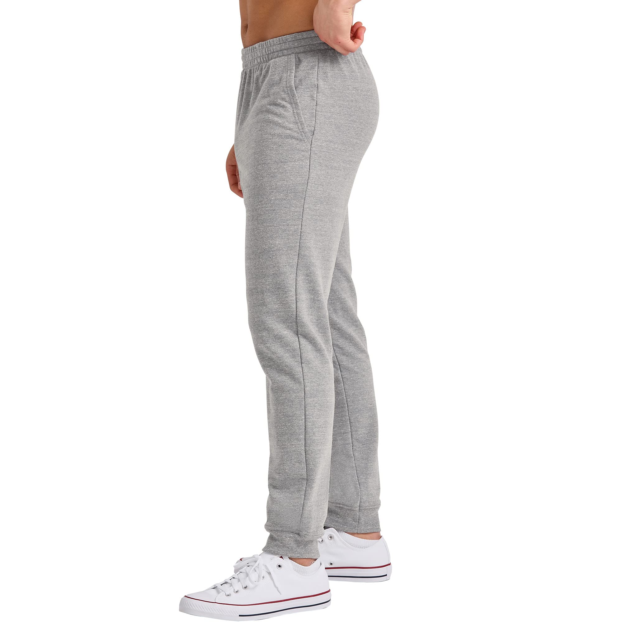 Hanes Men's French Terry Jogger Pants with Pockets - Comfortable Casual Lounge Pants for Men, Workout, Running, and Home Wear