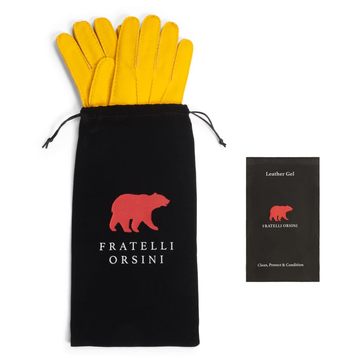 Premium Men's Winter Gloves - Genuine Lambskin Leather with Cashmere Lining (Black) | Warm & Stylish Cold Weather Accessory for Outdoor Activities, Driving & Daily Commute