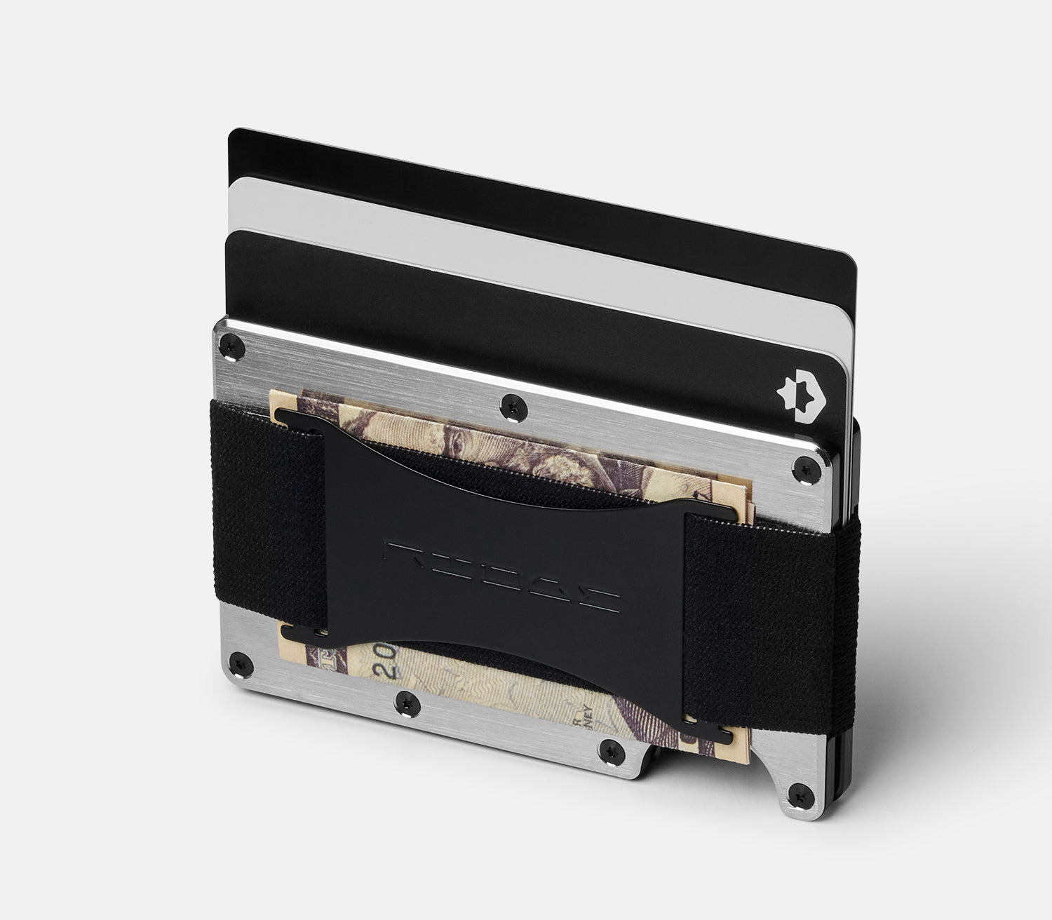 The Ridge Wallet - Slim Minimalist RFID Blocking Metal Wallet for Men - Perfect for Everyday Carry, Travel & Security