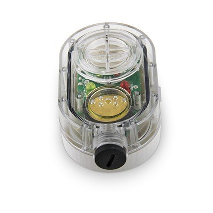RadonAway Air Flow Alarm Monitor - Detects Radon Gas & Air Quality for Home Safety | Ideal for Basements, Bedrooms & Living Spaces