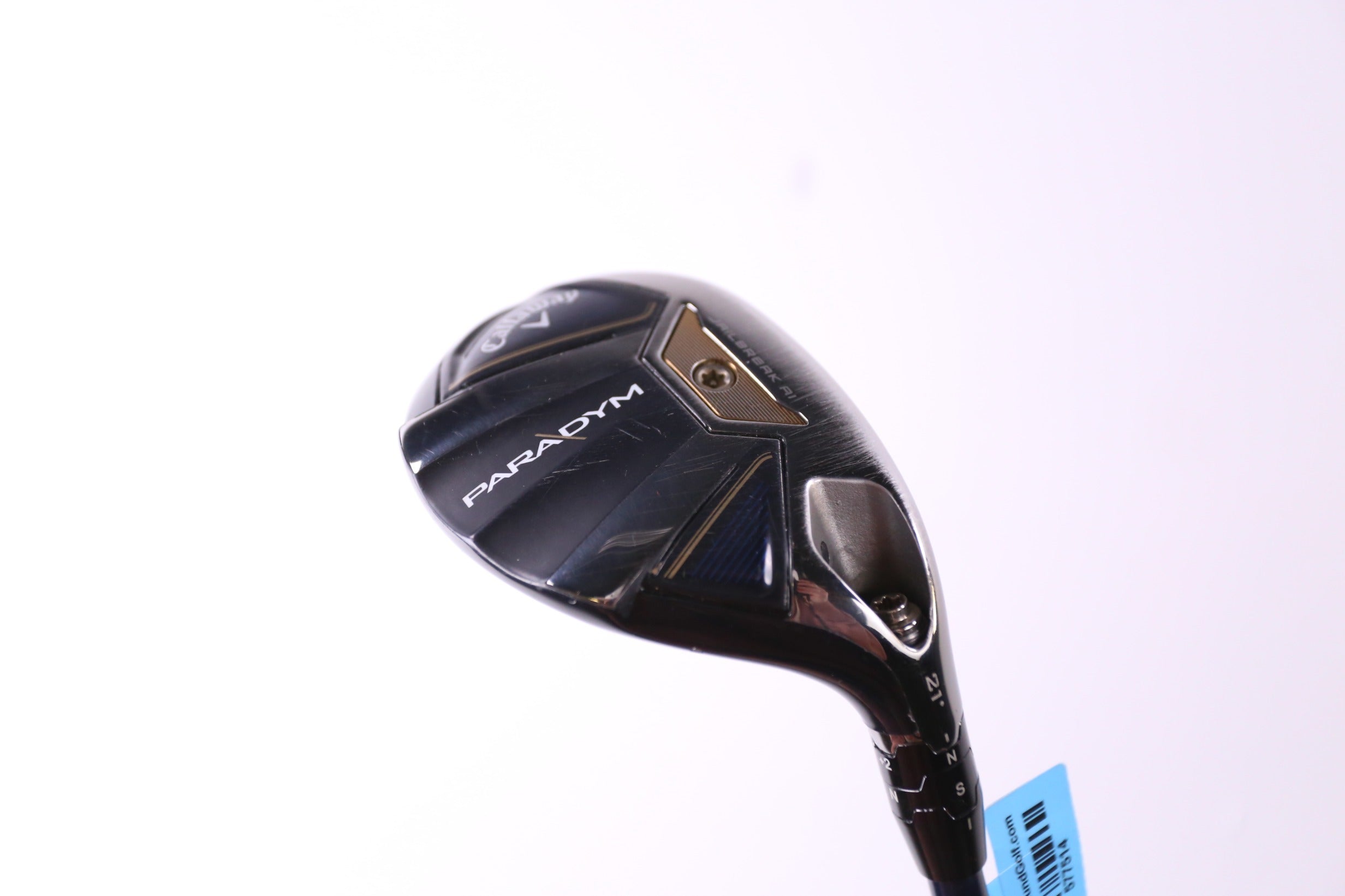 Used Callaway Paradym 4H Hybrid Golf Club - Right Handed 21° Stiff Flex - Perfect for Mid-Handicap Players & Fairway Shots