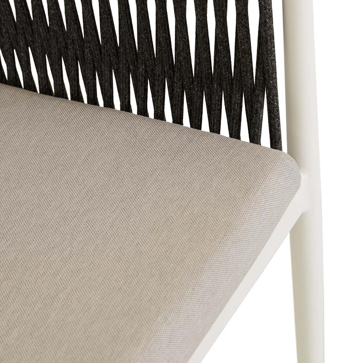 Delphi Modern Dining Armchair - Upholstered Fabric Seat, Sturdy Wooden Legs for Kitchen, Dining Room, and Office Use