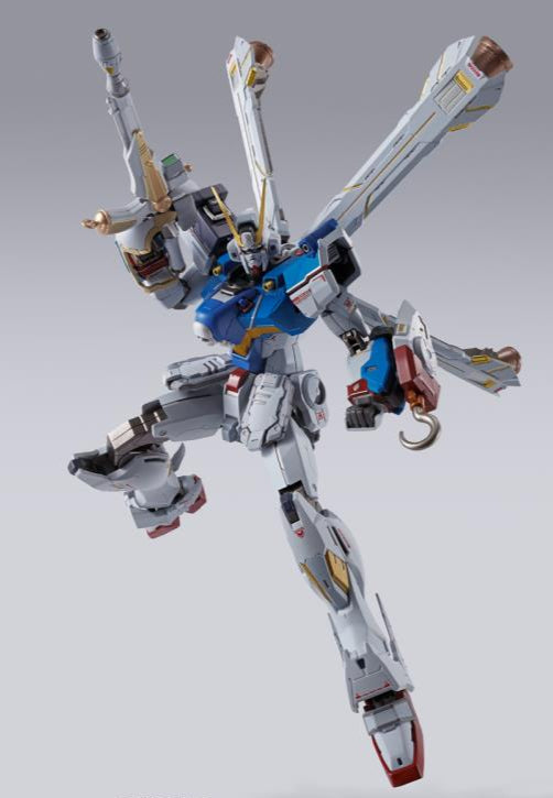 Bandai Metal Build Crossbone Gundam X1 Patchwork Exclusive Action Figure - High-Quality Collectible Model Kit for Gundam Fans | Perfect for Display, Anime Collections & Gift Giving