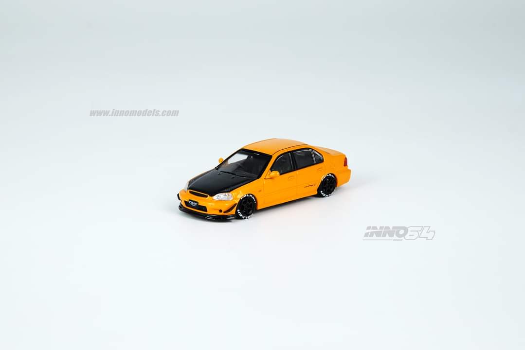 Honda Civic Ferio Vi RS JDM Modified Version - Orange Metallic Finish | JDM Car Enthusiast & Performance Upgrade