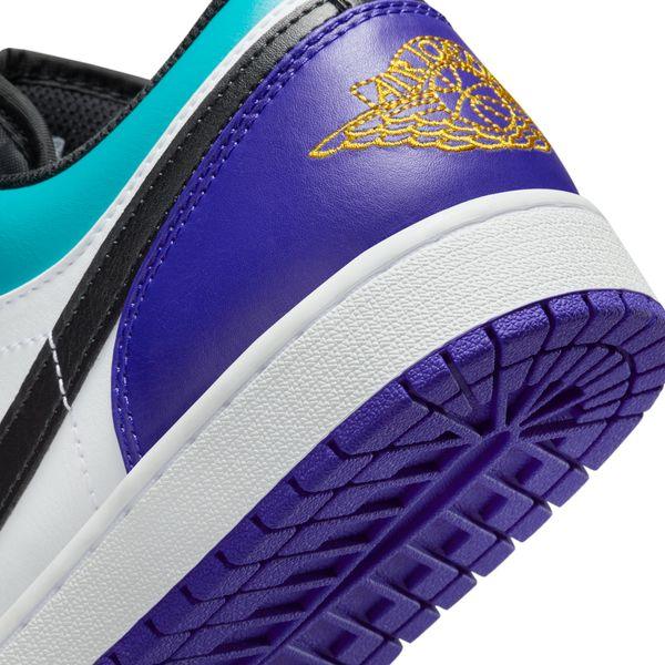 Air Jordan 1 Low 'Aqua' Sneakers - Men's Basketball Shoes for Casual Wear & Street Style | Perfect for Everyday Comfort, Gym, and Urban Fashion