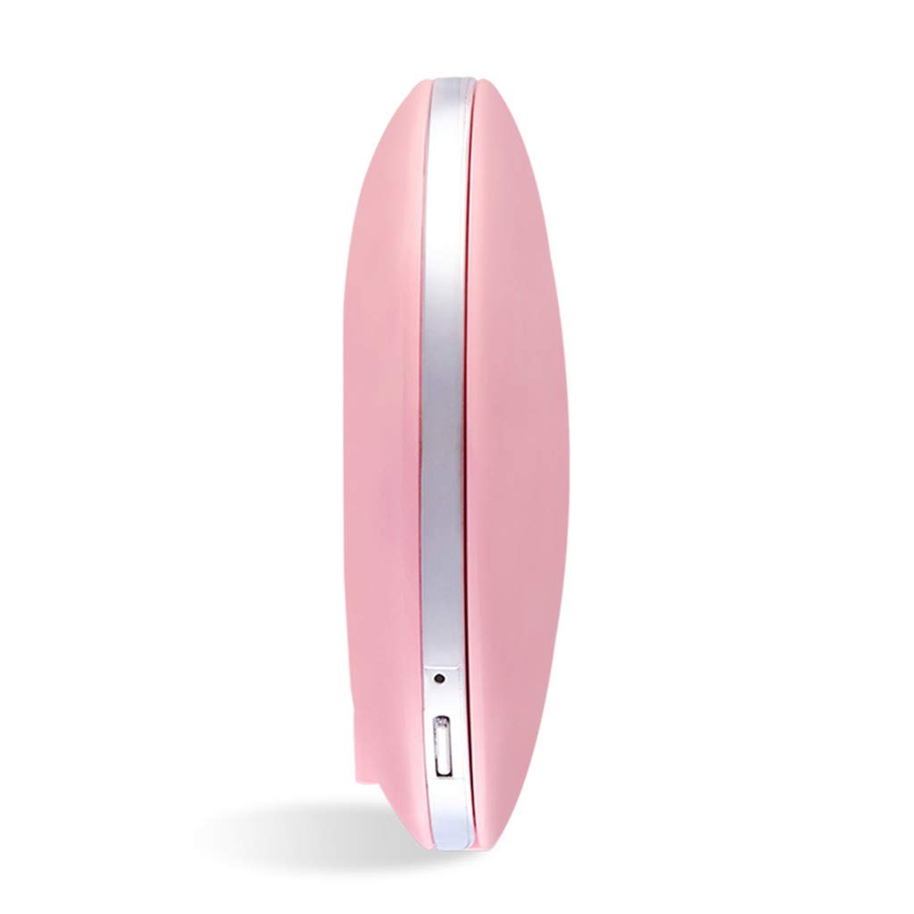 Portable LED Makeup Mirror with Light - Round Mini Travel Mirror for Precise Makeup Application - Perfect for Home, Travel & Professional Use
