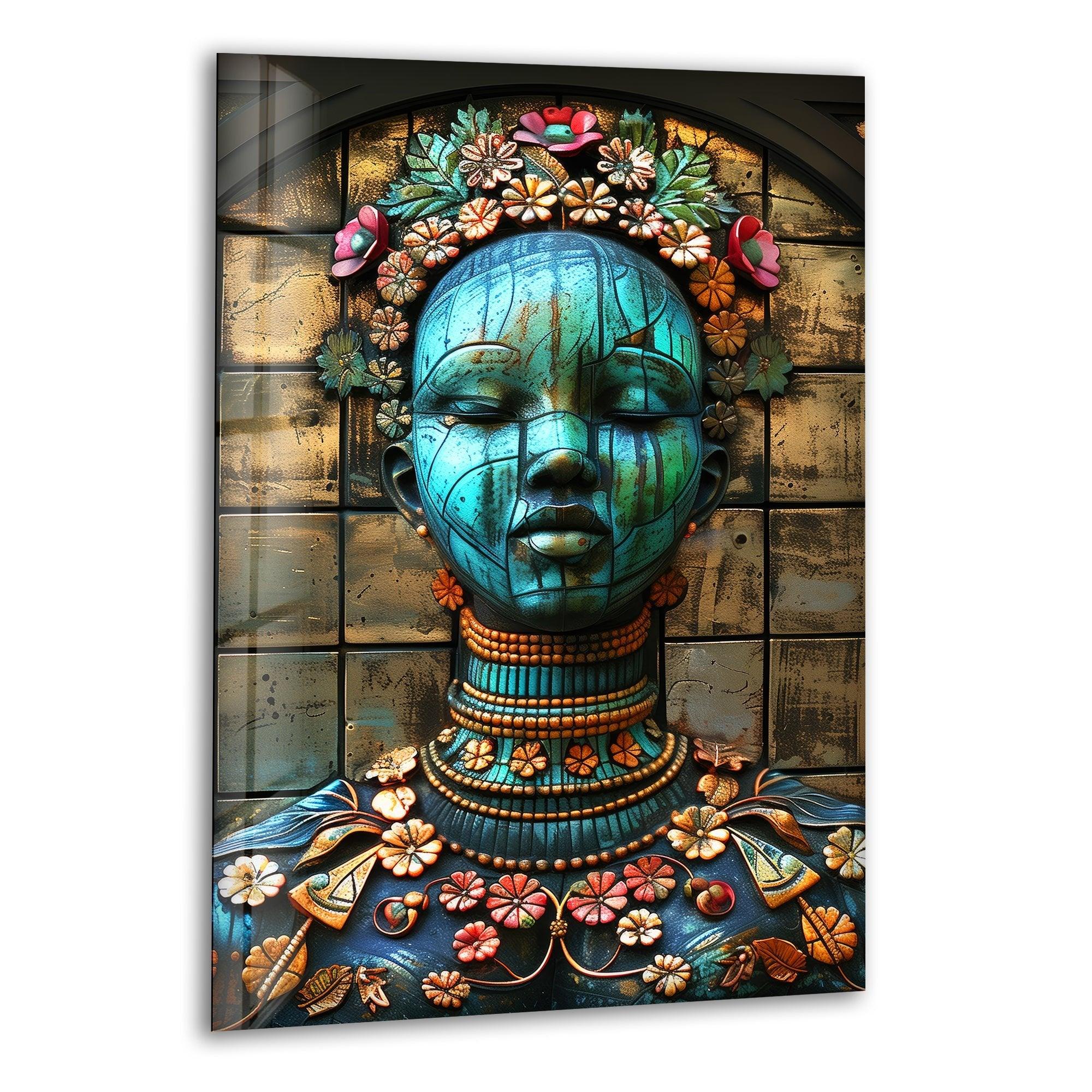 Modern Abstract Glass Wall Sculpture - Handmade 3D Art Decor for Living Room, Bedroom & Office | Elegant Home & Interior Design Accent