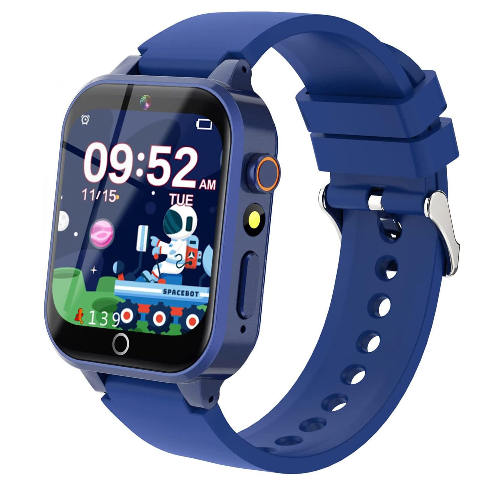 Kids Smart Watch for Boys & Girls Ages 4-12 - HD Touchscreen, Camera, 26 Games, Music Player, Step Counter | Waterproof GPS Tracker for Outdoor Play, School Safety & Birthday Gifts