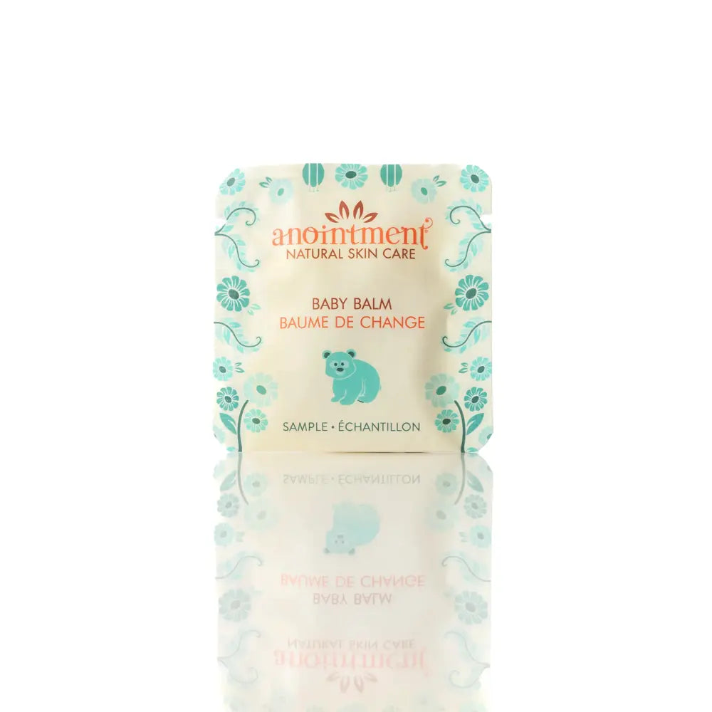 Organic Baby Balm for Diaper Rash & Dry Skin - 6g | Natural Healing Ointment for Infants & Toddlers | Perfect for Diaper Changes, Eczema & Chapped Skin Relief