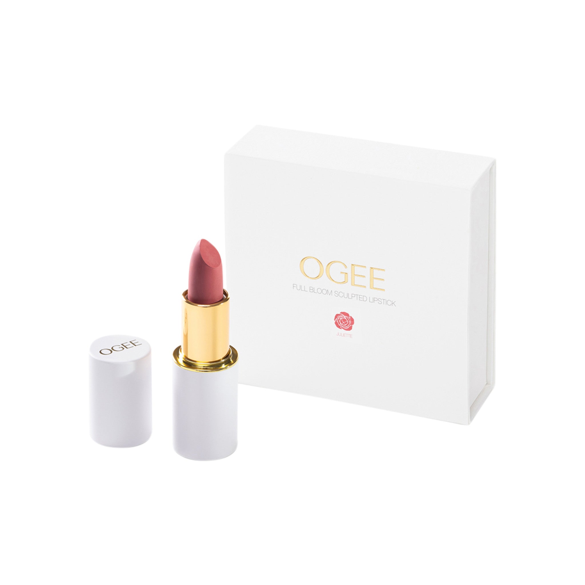 Full Bloom Sculpted Lipstick - Long Lasting Matte Lipstick with Hydrating Formula, Vegan & Cruelty-Free - Perfect for Everyday Wear, Date Night, and Special Occasions