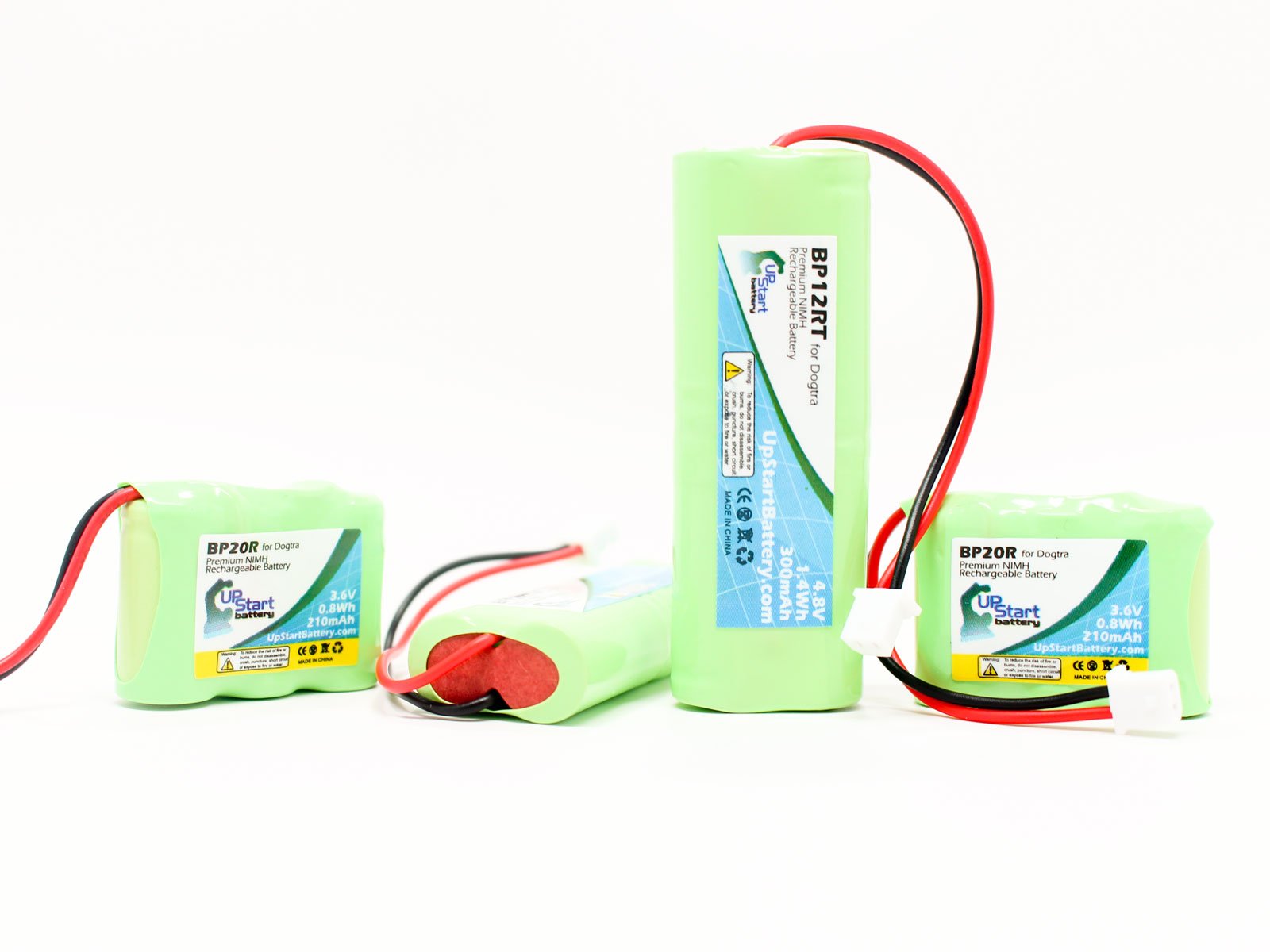 2 Pack - Dogtra BP12RT & BP20R Replacement Batteries for Dog Training Collar - Compatible with Dogtra 282 NCP Transmitter & Receiver - Perfect for Outdoor Dog Training & Hunting