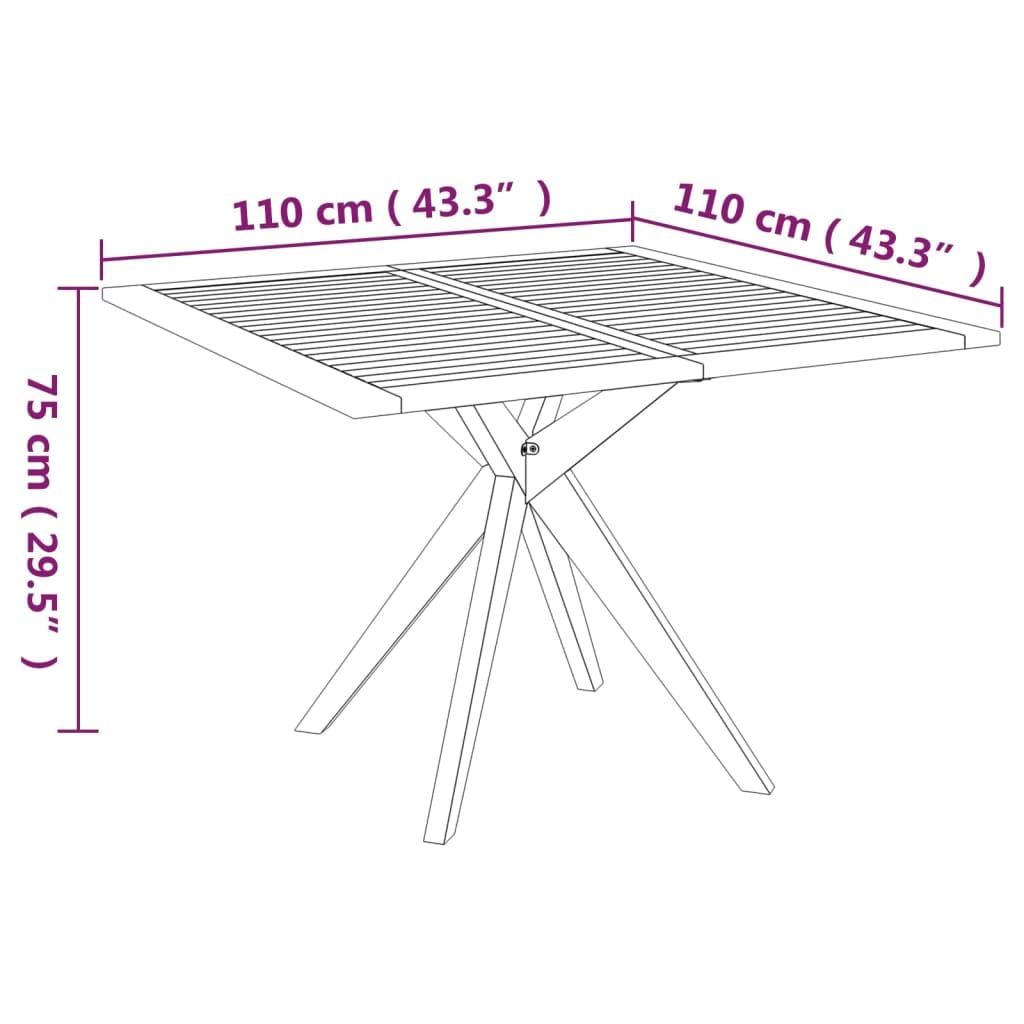 **vidaXL 43.3