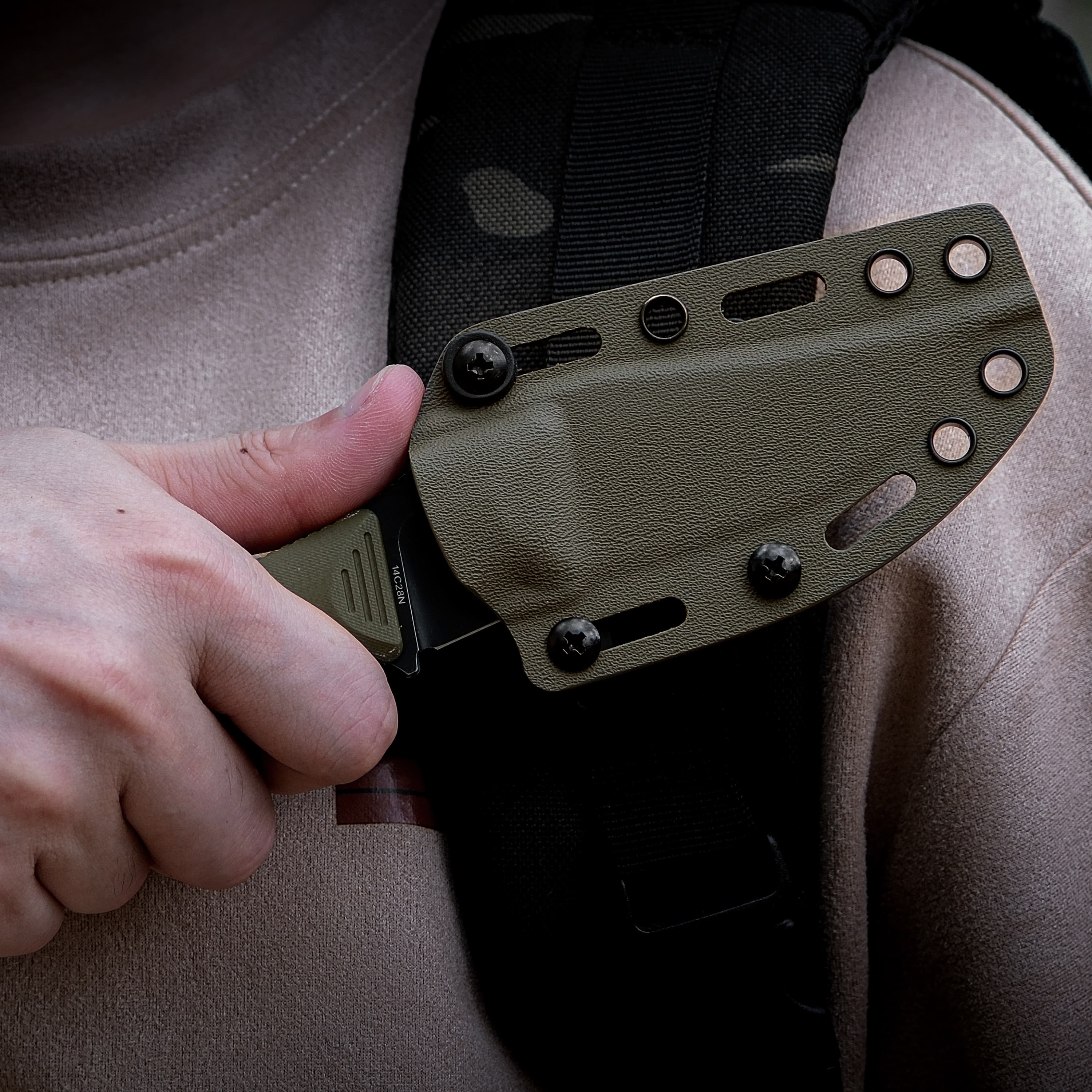 Fixed Blade Knife with 2.92