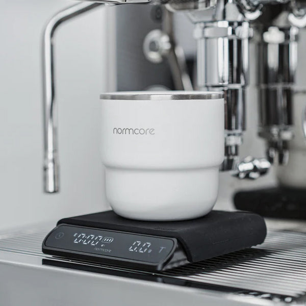 Normcore Pocket Coffee Scale - Digital Mini Espresso Scale with Timer, 0.1g Precision for Pour Over & French Press - Perfect for Home Baristas & Coffee Shops