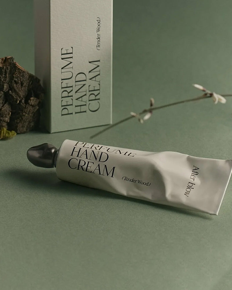 Afterblow Perfume Hand Cream #06 Cotton Fog - Moisturizing & Fragrant Hand Lotion for Dry Skin - Perfect for Office, Travel & Daily Use