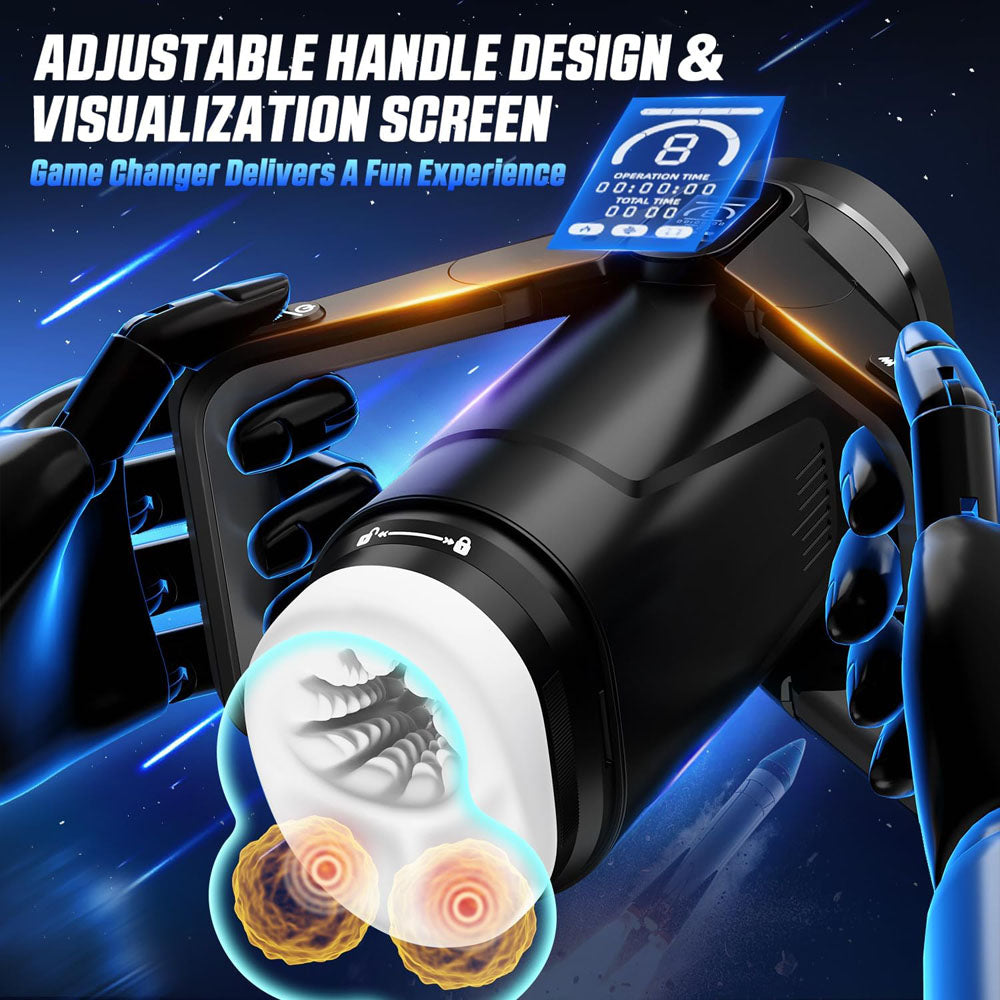 CyberSkin The Wing - Automatic Male Masturbator with Vibration & Stroking Technology - Perfect for Solo Pleasure & Discreet Adult Play