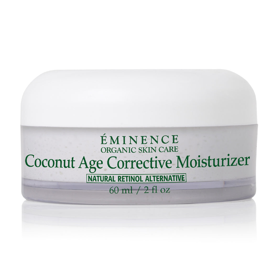 Eminence Organics Coconut Age Corrective Moisturizer - Anti-Aging Face Cream with Natural Ingredients for Hydration & Wrinkle Reduction - Perfect for Daily Skincare Routine & Night Care