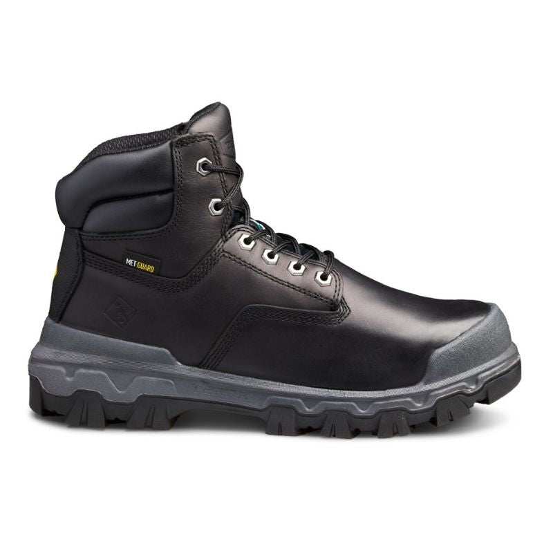Terra Sentry 2020 Men's 6 Composite Toe Work Boots with Internal METGUARD Safety Toe - TR0A4NRWBLK Black | Heavy Duty Construction Work, Warehouse & Industrial Safety Shoes