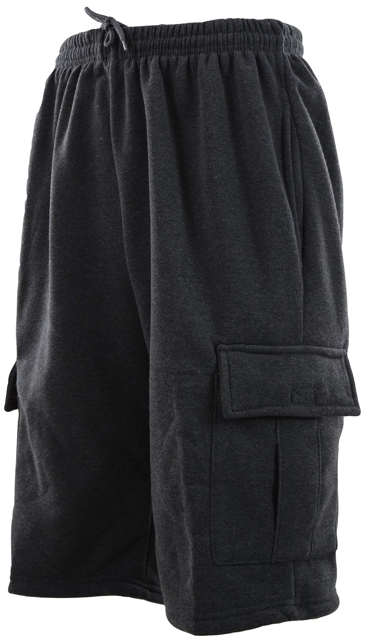 Men's Cargo Sweat Shorts - Comfortable & Stylish Casual Shorts with Pockets (Sizes M to 5XL) - Perfect for Gym, Running, Hiking & Outdoor Activities