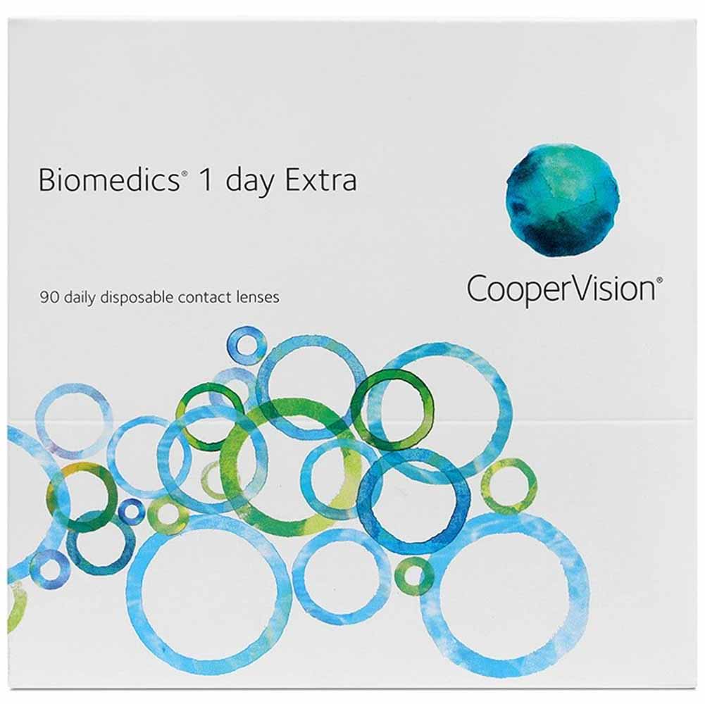 Biomedics 1 Day Extra Daily Disposable Contact Lenses - Comfortable & Breathable for All-Day Wear | Perfect for Work, Sports & Active Lifestyles
