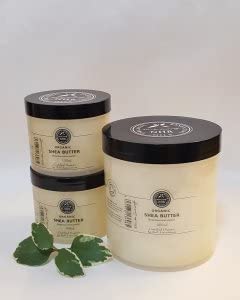 Pure Organic Shea Butter (Butyrospermum Parkii) - 400ml / 13.5oz - 100% Natural Unrefined African Shea Butter for Skin & Hair Care - Deep Moisturizer for Dry Skin, Eczema, Stretch Marks - by NHR Organic Oils - Perfect for DIY Beauty Products, Massage & Aromatherapy