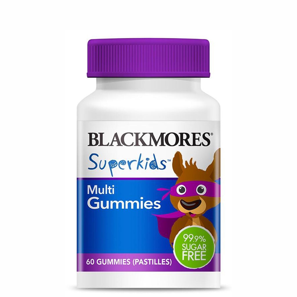 Blackmores Superkids Multi Gummies - Kids Multivitamin Supplement with Essential Vitamins & Minerals for Immune Support & Growth - Perfect for Picky Eaters & Active Children