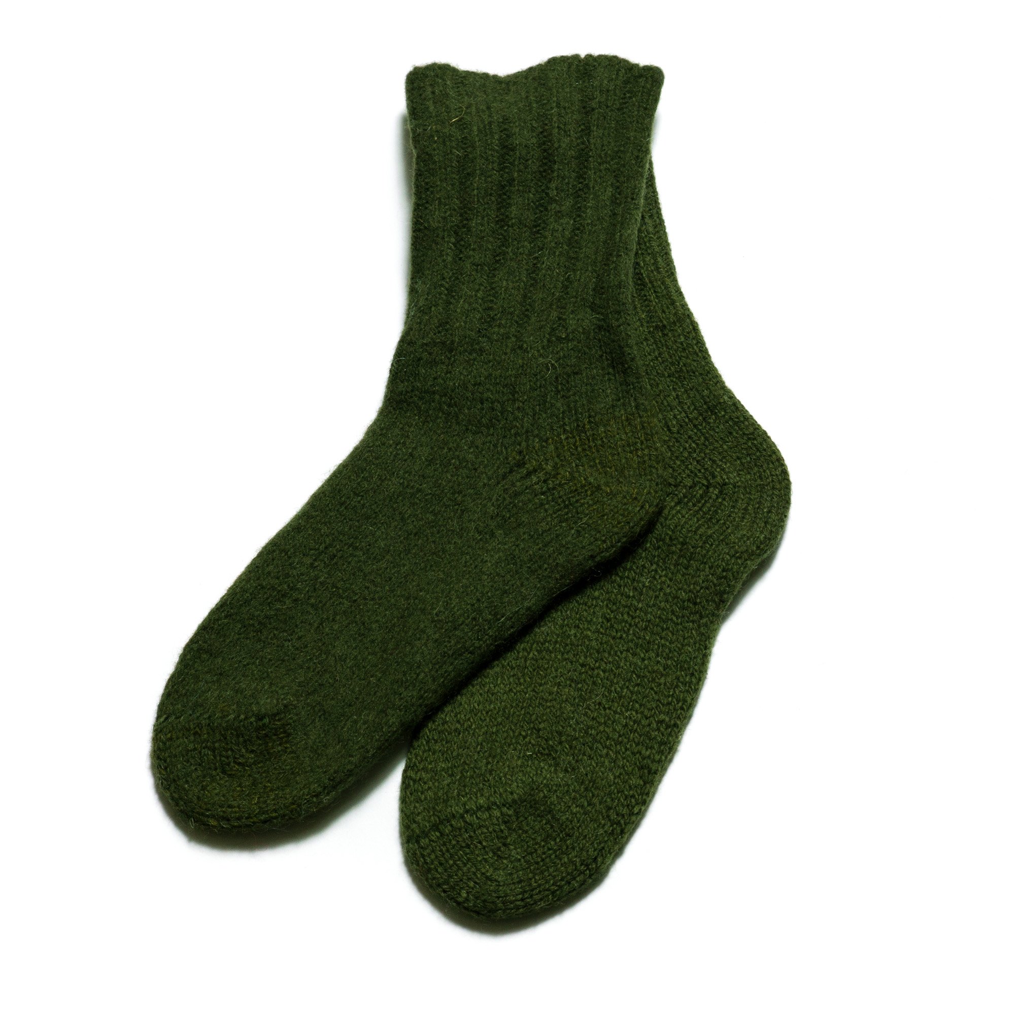 100% Austrian Boiled Wool Hand-Knit Calf Socks by Dachstein - Warm Winter Hiking & Outdoor Socks for Men & Women in Multiple Colors