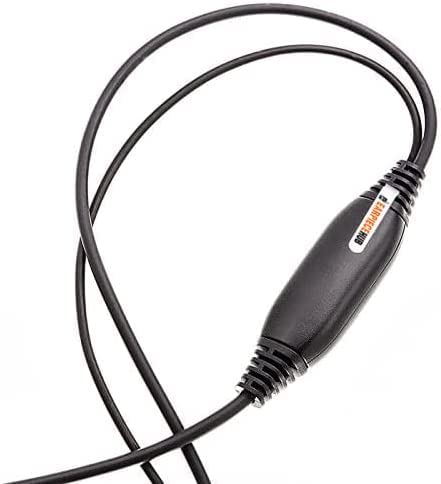 Mitex Radio Covert Acoustic Tube Earpiece Headset with Custom Earmolds - Discreet Communication for Security, Surveillance & Law Enforcement Professionals