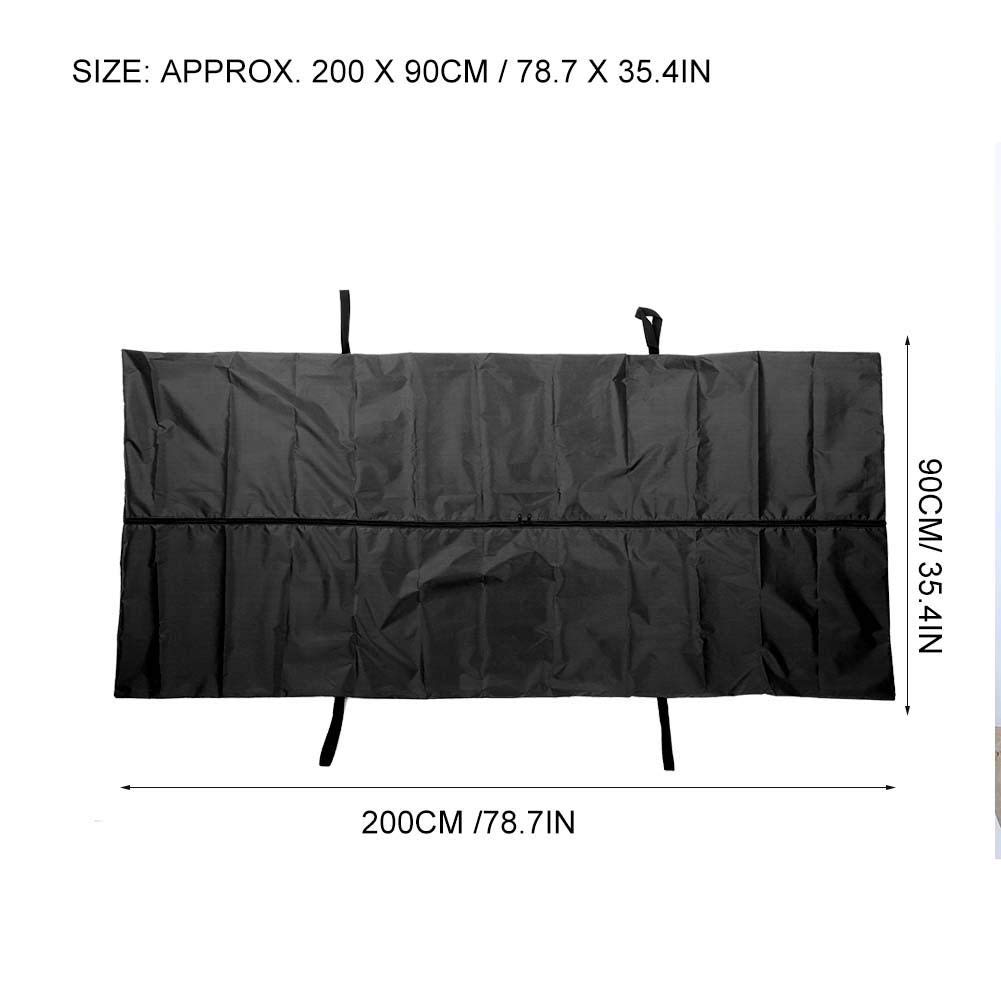Leak-Proof Waterproof Cadaver Body Bag - Heavy Duty Corpse Storage for Funeral Homes, Hospitals & Morgues - Ideal for Accident Scenes, Crematoriums & Emergency Situations