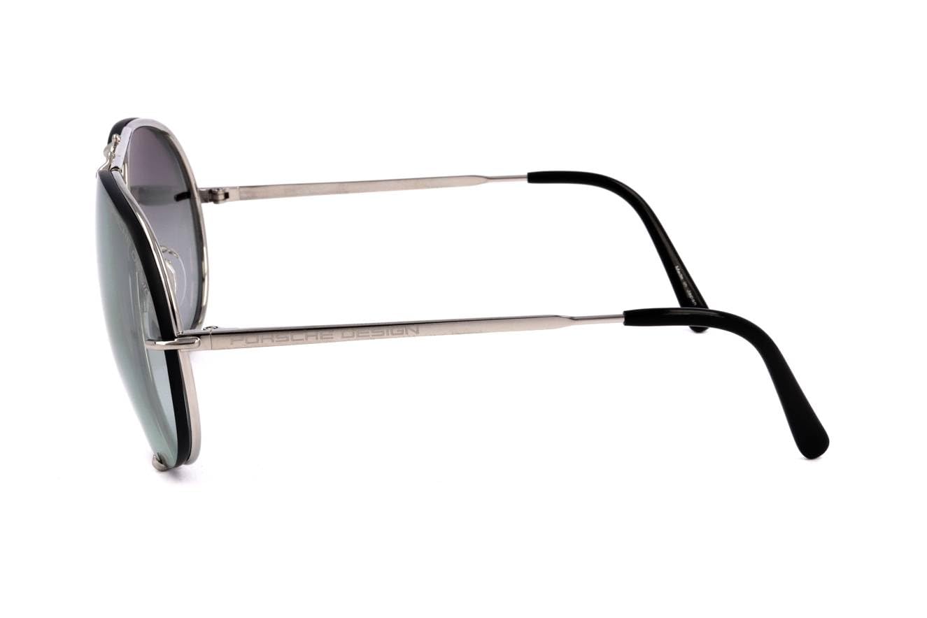Porsche Design P8478 Aviator Sunglasses for Men & Women - UV Protection Polarized Lenses - Luxury Fashion Eyewear for Driving, Travel & Outdoor Activities
