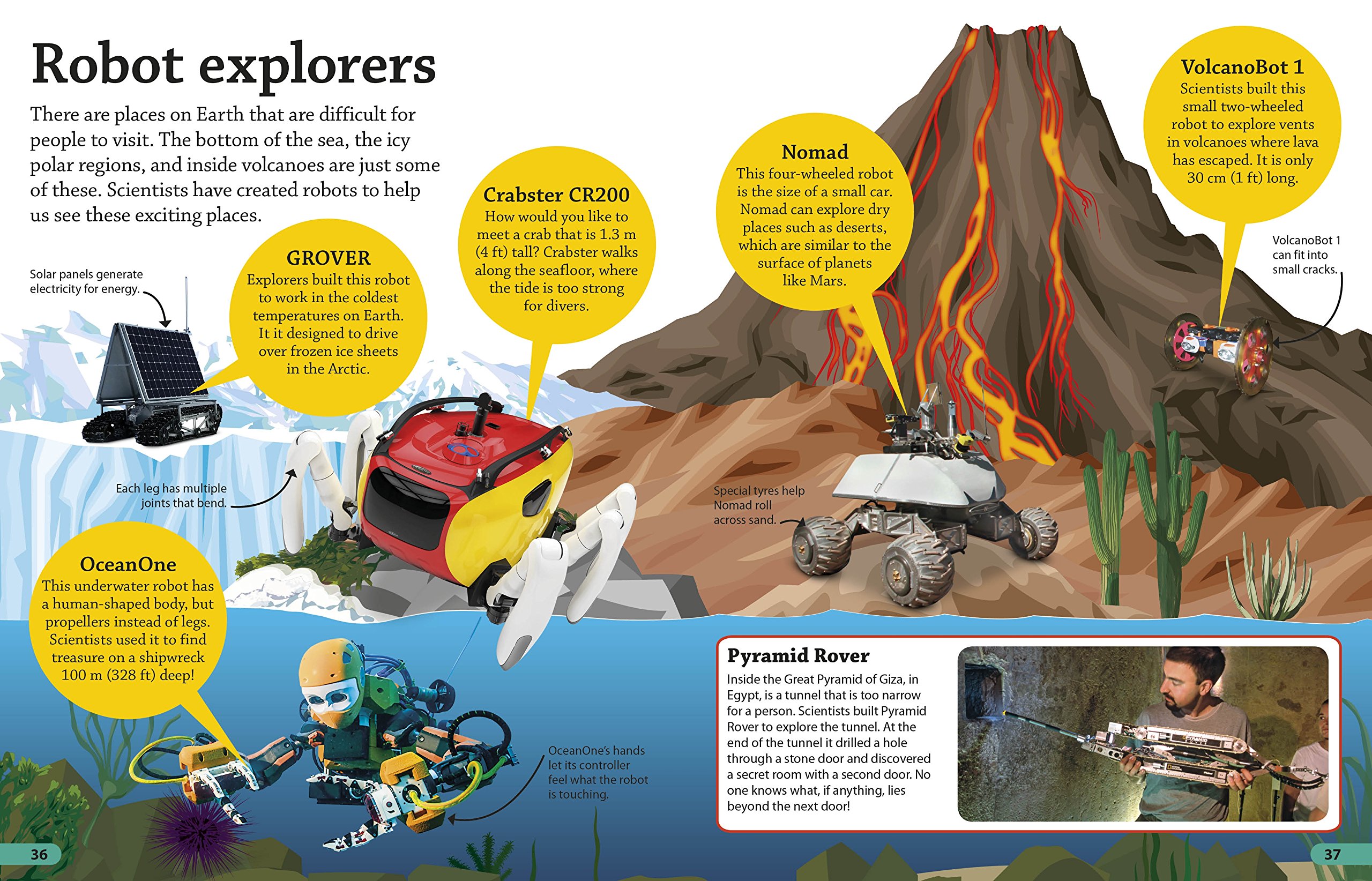 DKfindout! Robots - STEM Educational Book for Kids | Learn About Robotics, AI & Technology | Perfect for School Projects & Home Learning