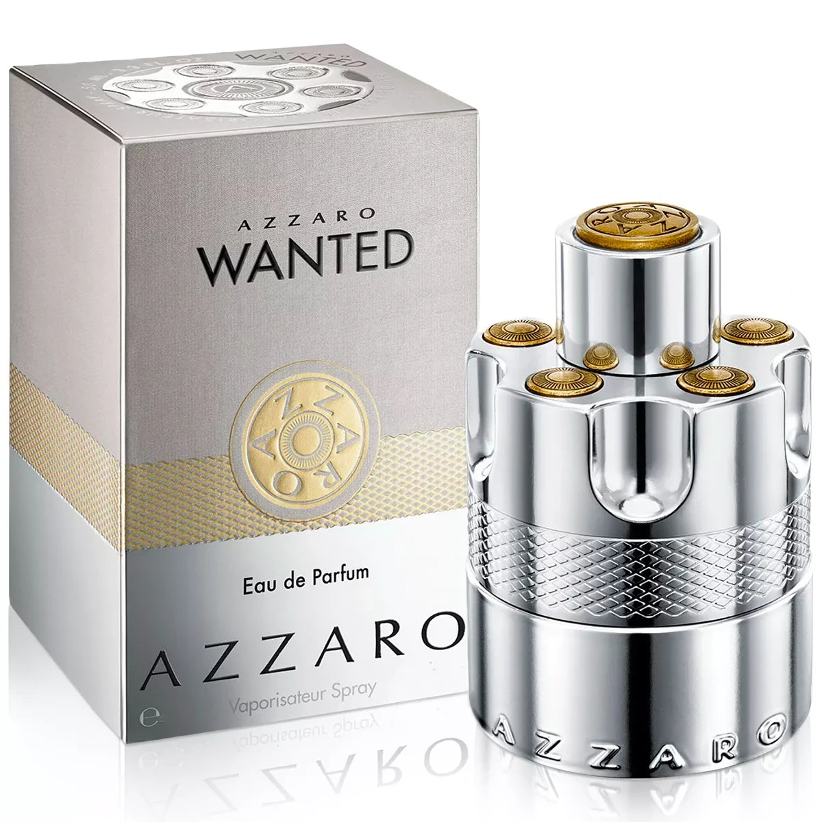 Azzaro Wanted 3.4 oz Eau de Parfum for Men - Fresh Spicy Cologne for Day & Night Wear, Date Nights & Special Occasions