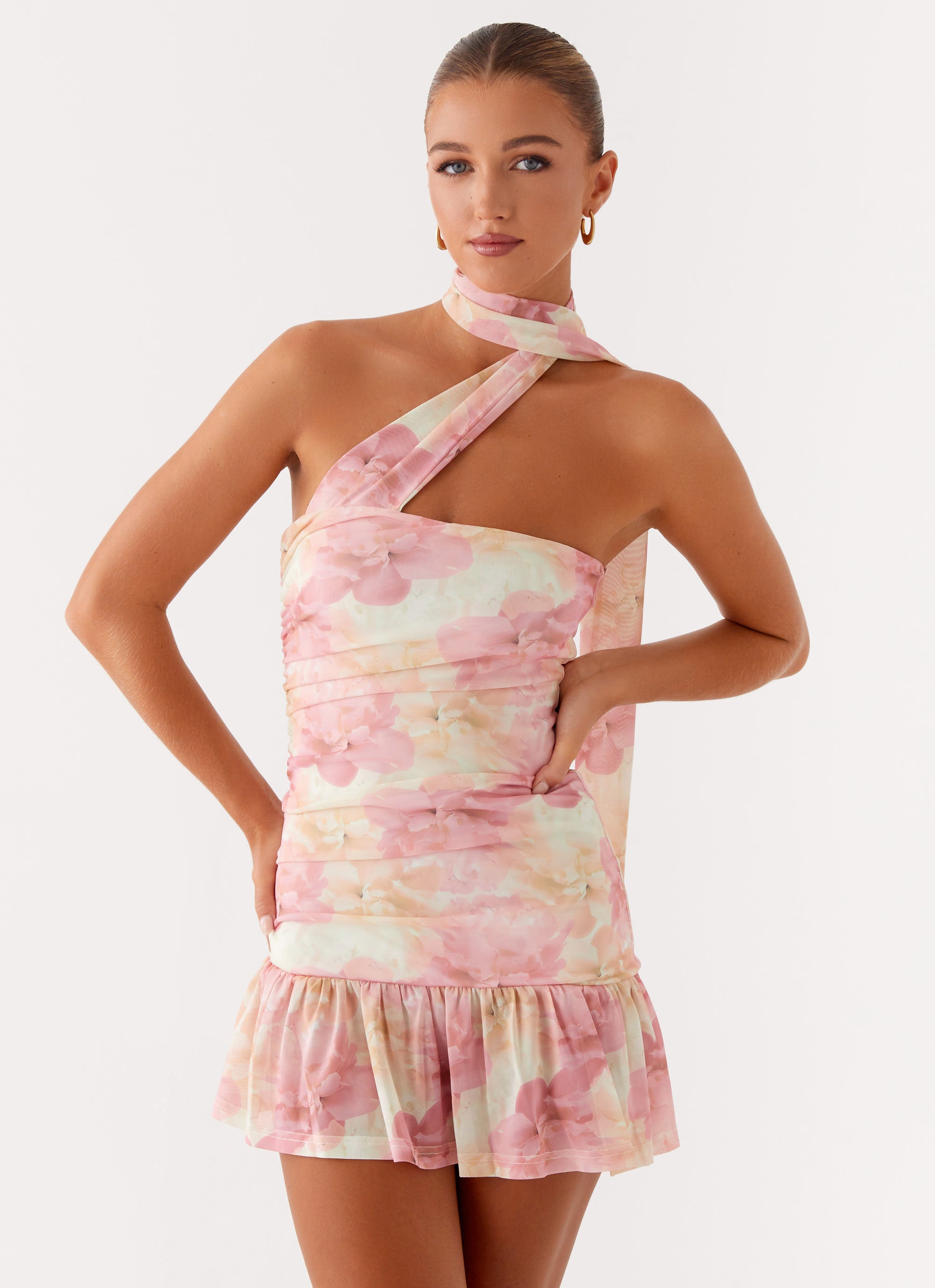 Fleur Mini Dress - Floral Print Summer Dress for Women | Casual & Party Wear | Perfect for Beach, Vacation & Date Nights
