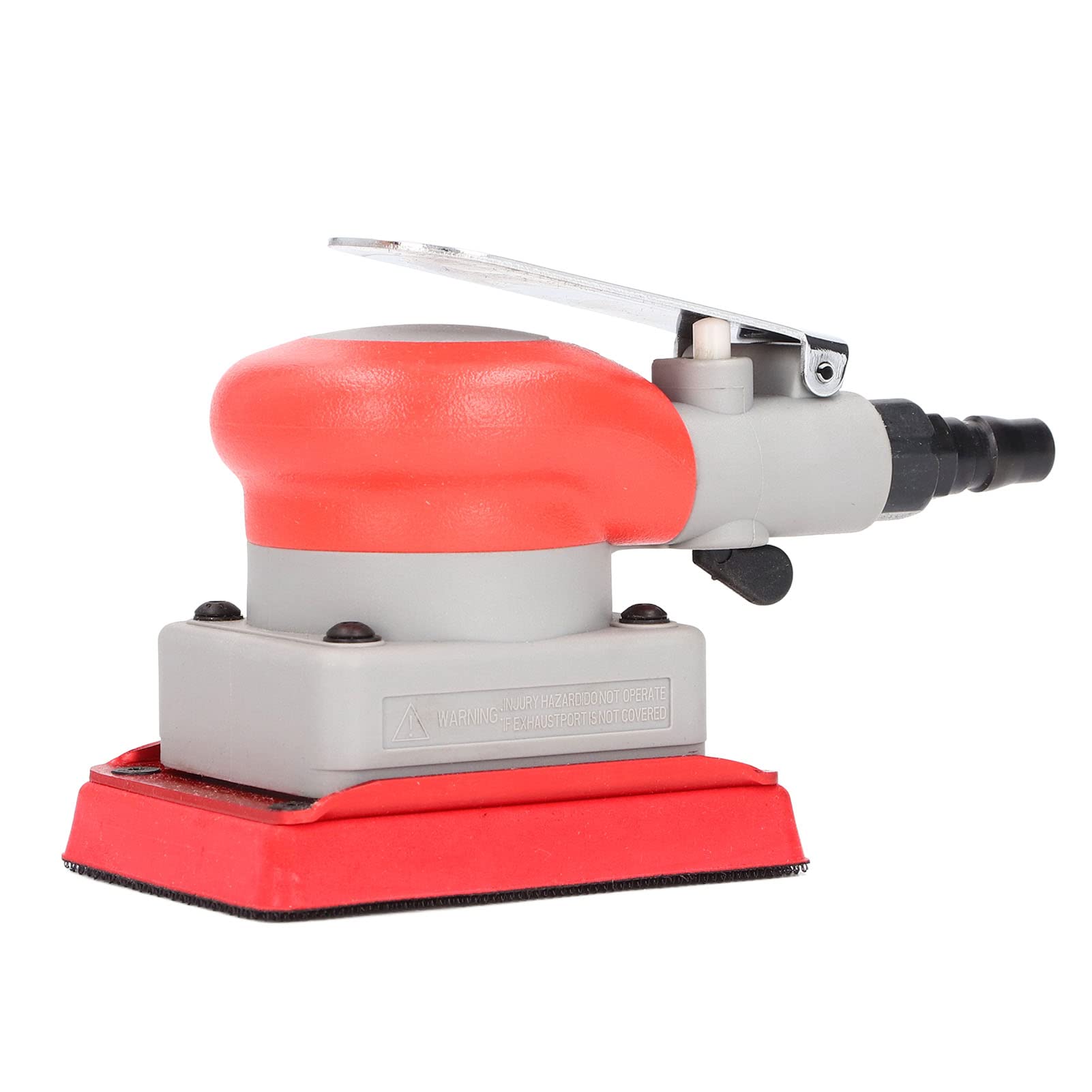 Palm Air Powered Sander - Low Consumption Pneumatic Random Orbital Sander with Strong Head for Auto Body Work & Woodworking | Comfortable Grip for Professional & DIY Projects