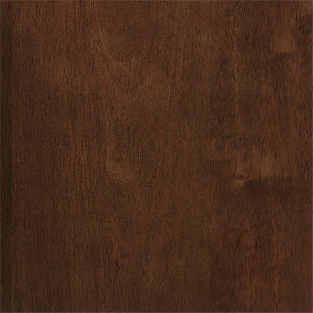 Pemberly Row Square Coffee Table - Espresso Wood Finish - Perfect for Living Room, Lounge & Office Decor