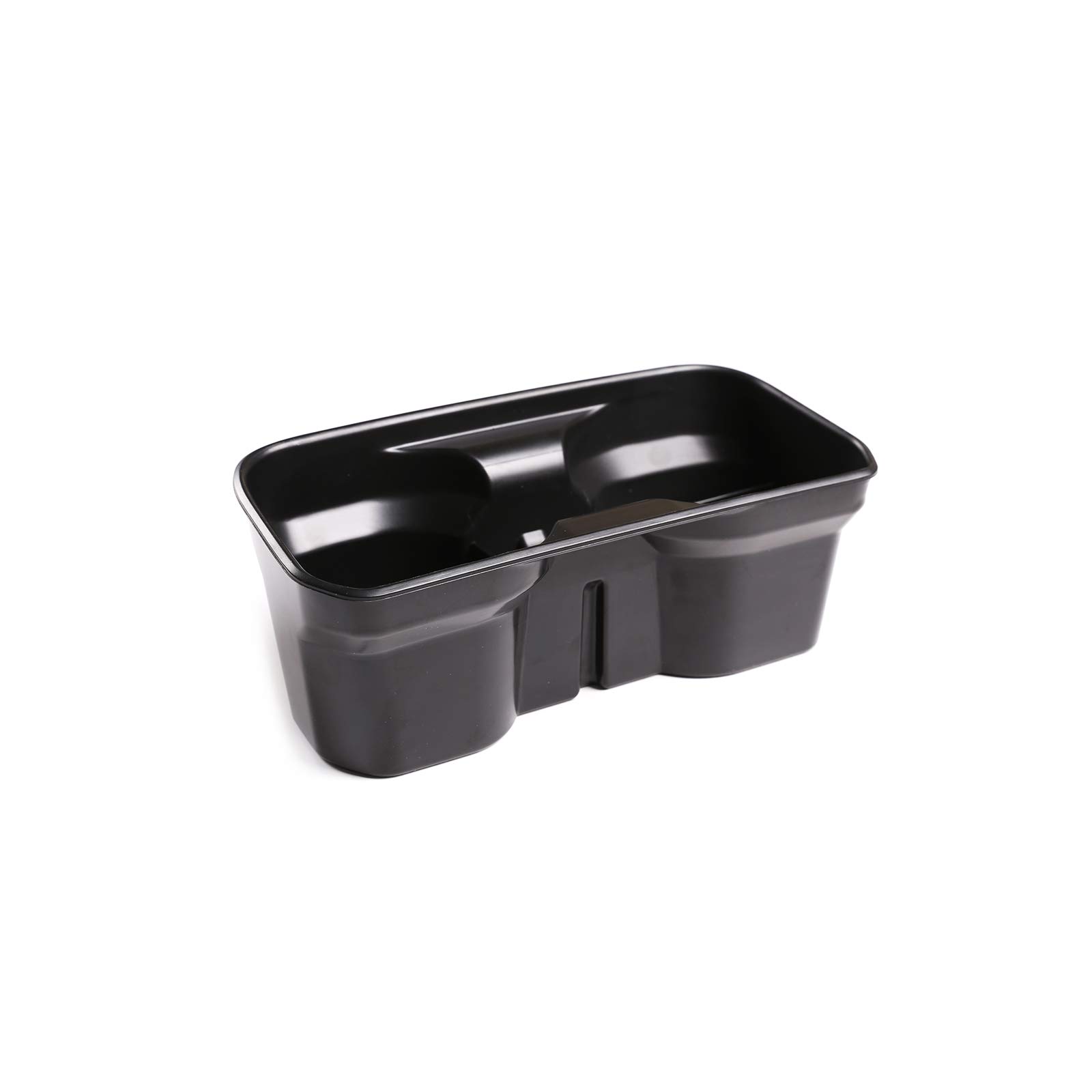 LLKUANG Armrest Storage Box with Cup Holder for Toyota Tacoma 2016-2020 - Center Console Organizer for Phone, Cards & Accessories - Black Car Interior Upgrade (Perfect for Road Trips & Daily Commute)