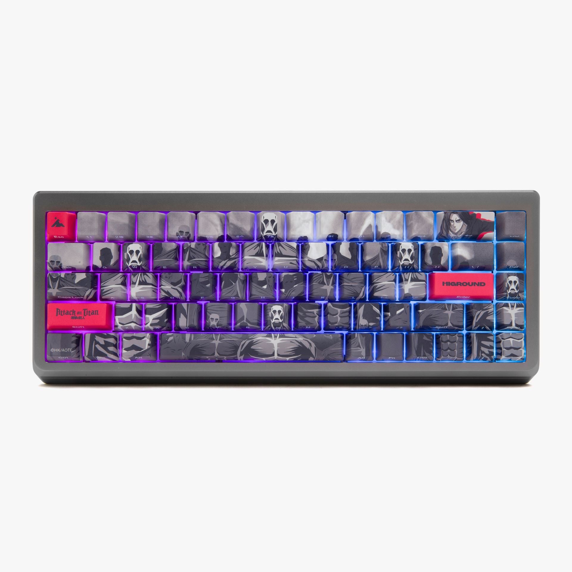 AOT2 x HG Summit 65 Keyboard 2.0 - Premium Mechanical Keyboard for Gaming & Typing | Perfect for Esports, Office Work & Programming