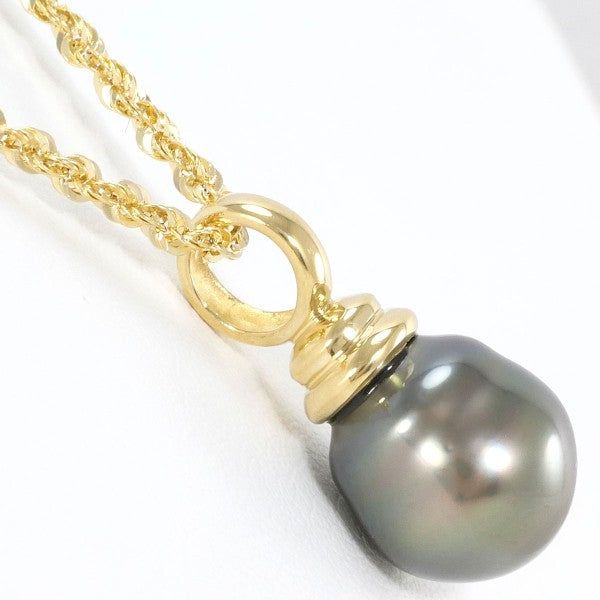 18K Yellow Gold Pearl Necklace for Women - Elegant Bridal Jewelry, Wedding Gift & Anniversary Present - Perfect for Formal Events, Date Nights and Special Occasions
