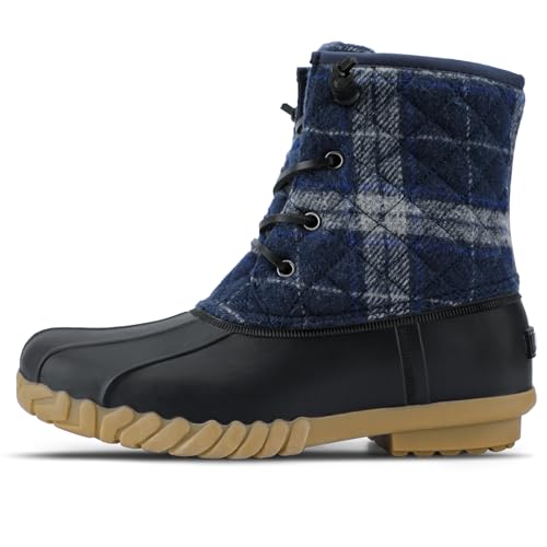Navy Blue/Plaid